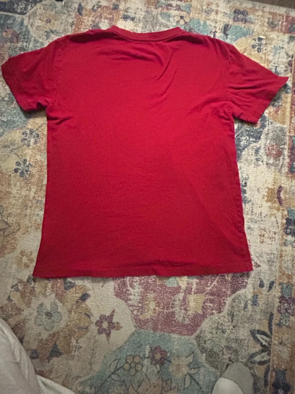 Aeropostale Men's Red 'Aero' Logo Short-Sleeve Tee